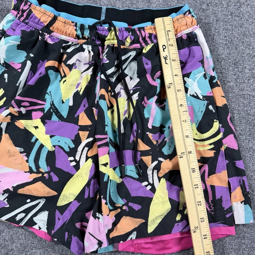 Chubbies Shorts Men Small Multicolor Athletic Lined 5.5